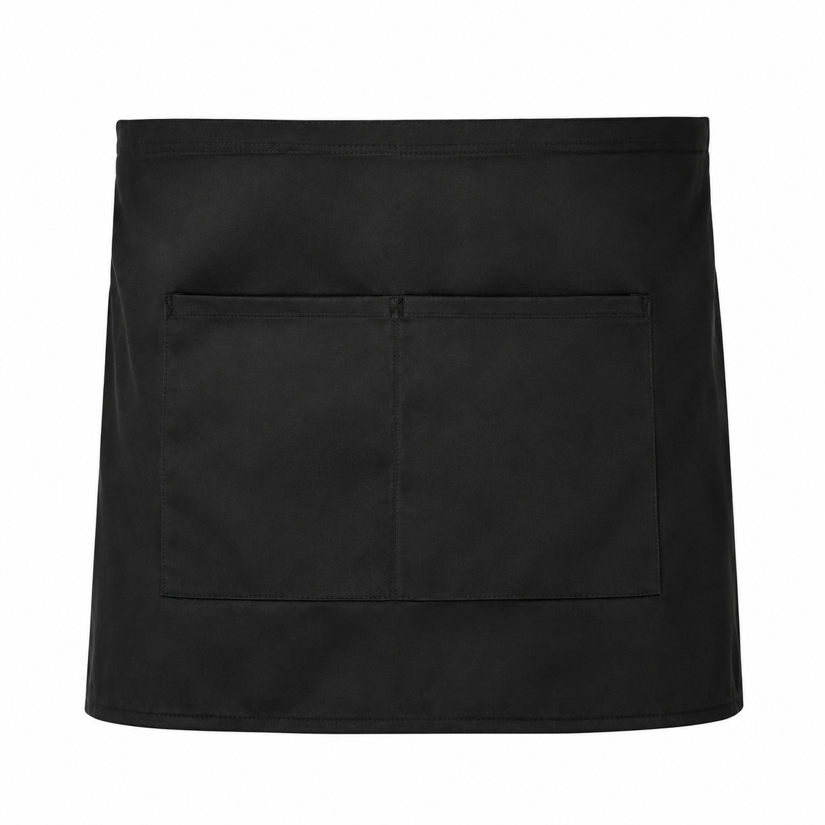Black waiter apron back