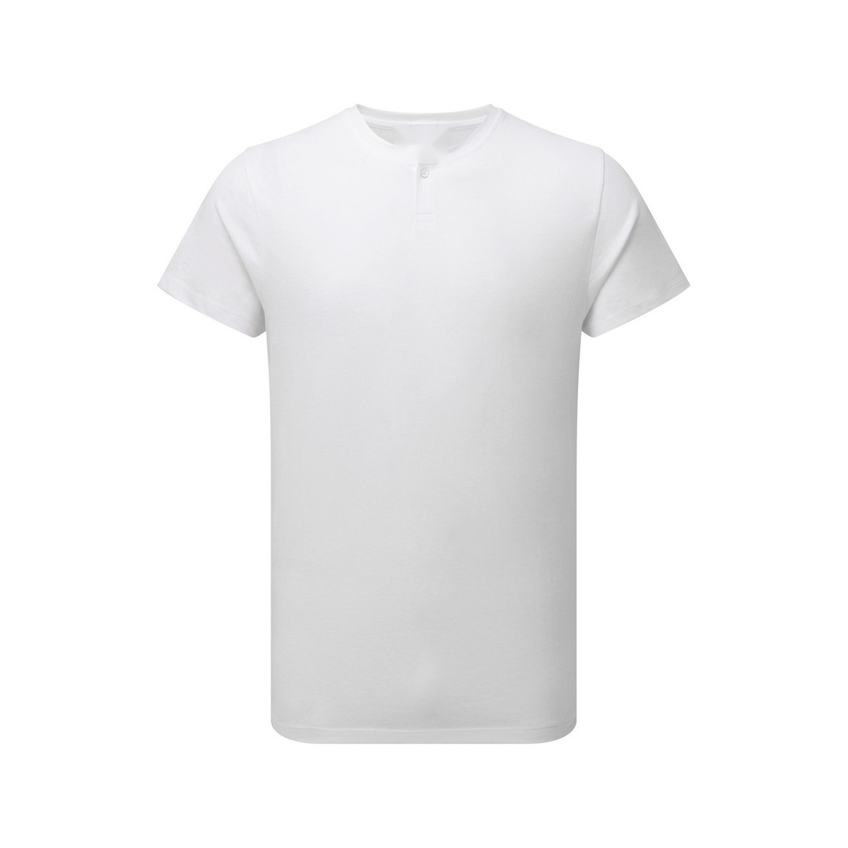 Men's PREMIER button neck T-shirt product detail