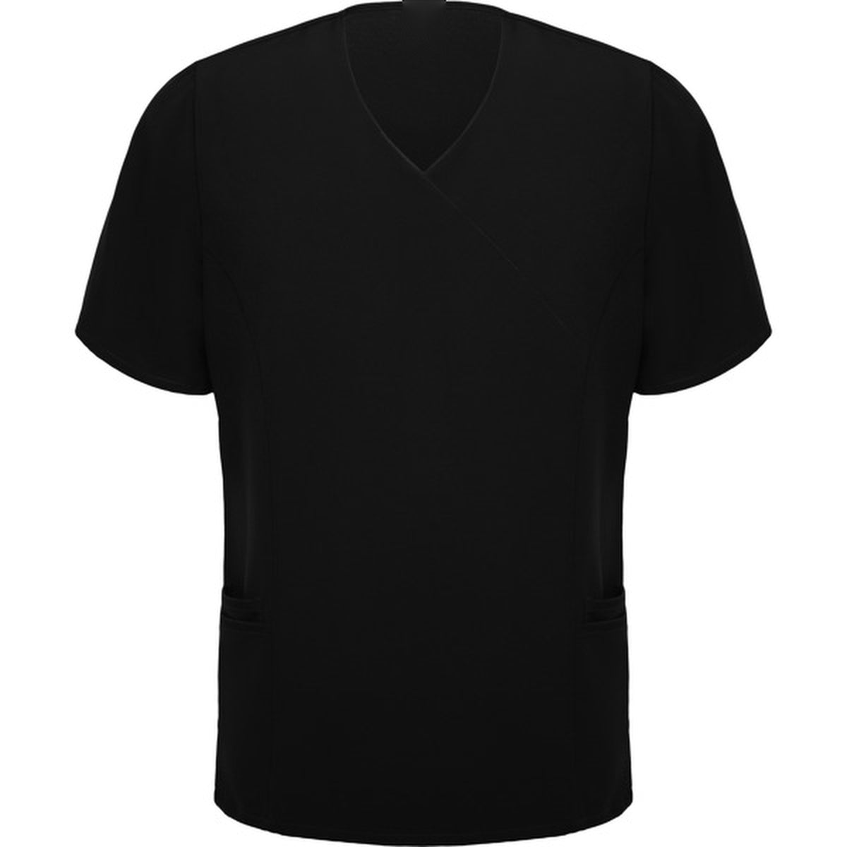 Men's Medical Scrub Top - Black