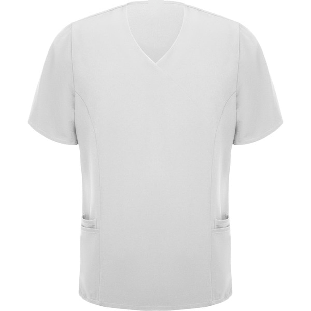 Men's Medical Scrub Top - White