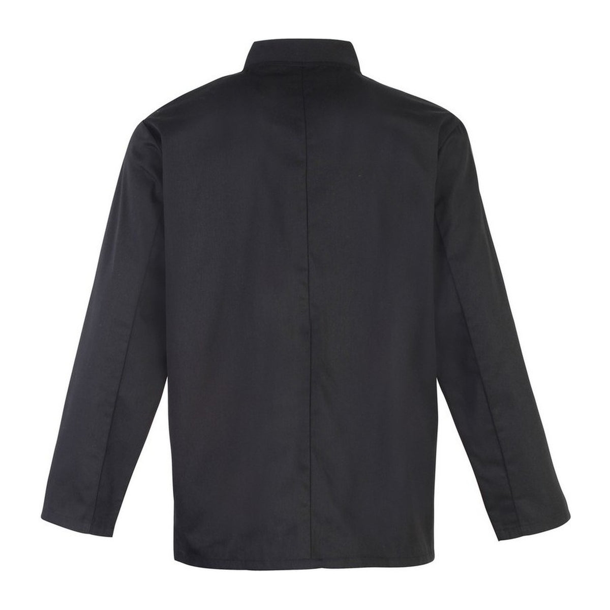 Black chef jacket back