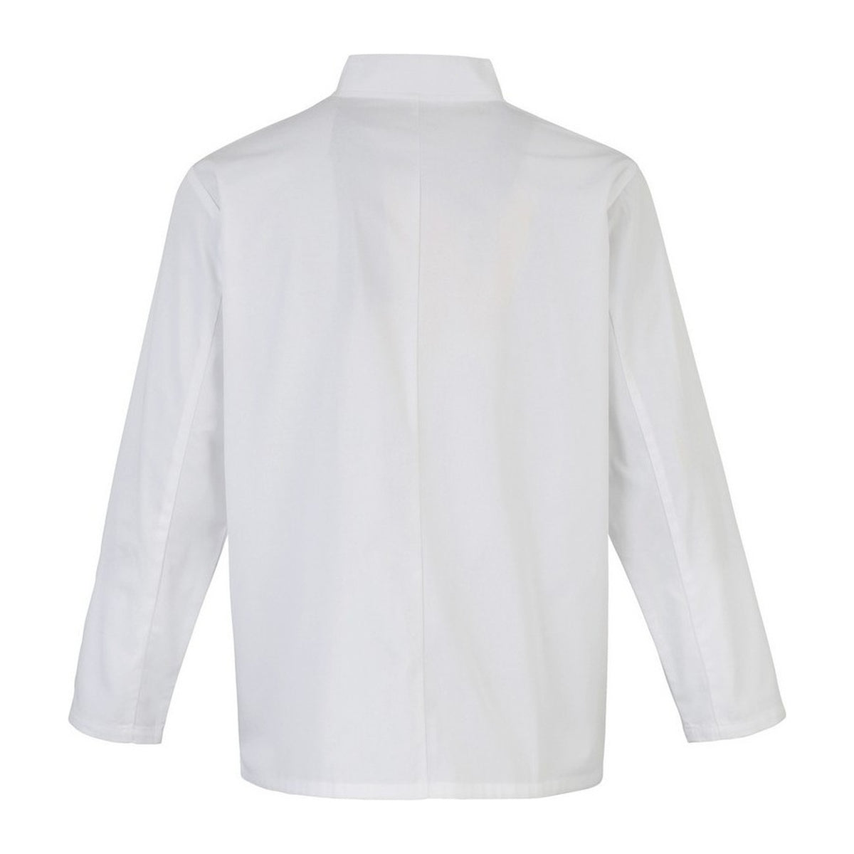 White chef jacket back