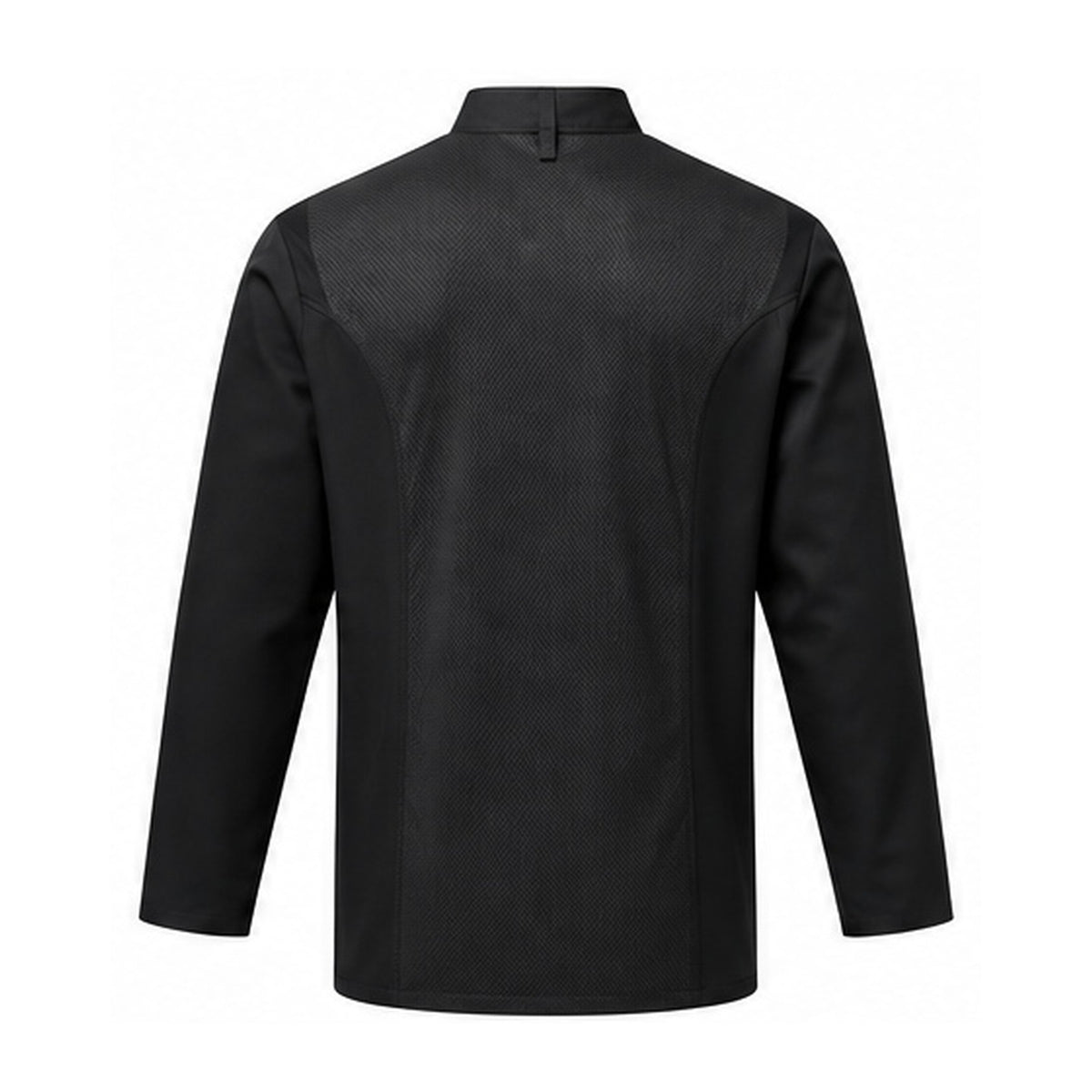 Black chef jacket PCPR903 back