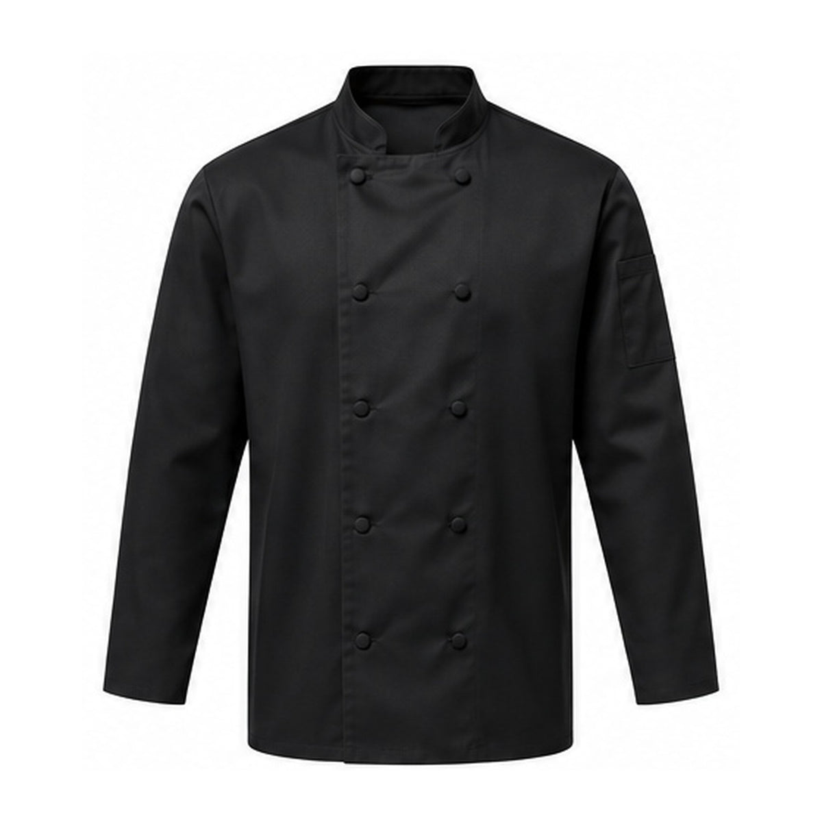 Black chef jacket PCPR903 front