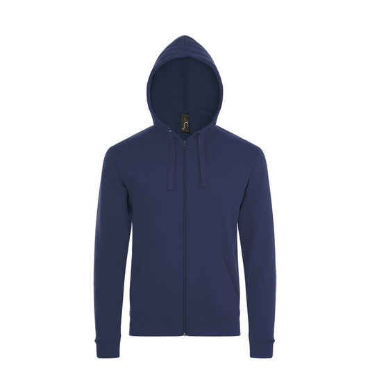 Unisex SOL'S zip-up hoodie 260 g professional workwear front view