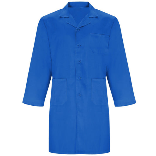 Unisex Medical Lab Coat - Royal Blue