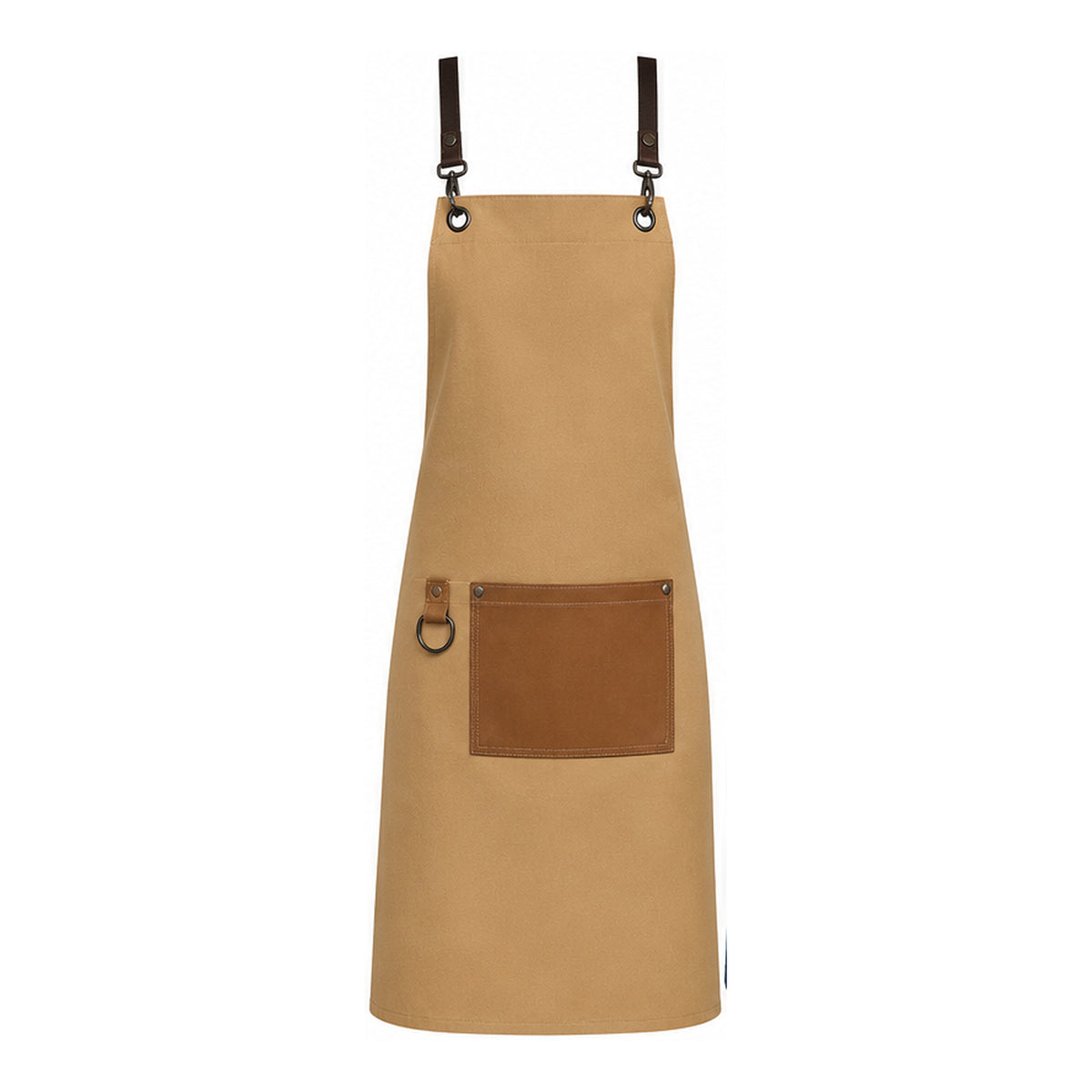 Professional premium twill bib apron 65 35 workwear