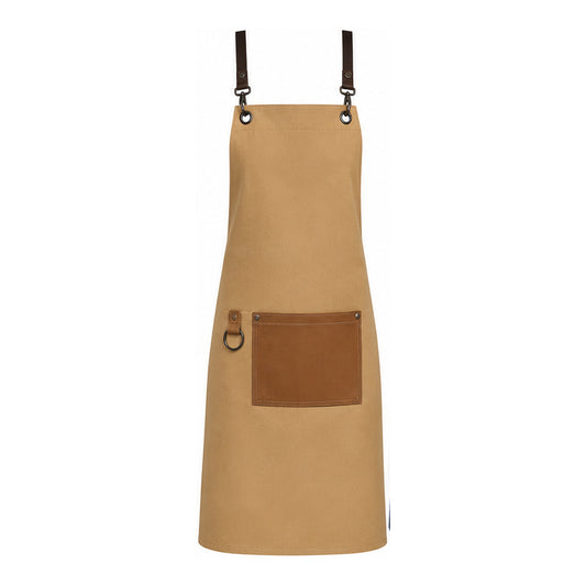 Professional premium twill bib apron 65 35 workwear
