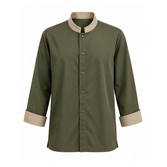 Men's bamboo barista barman service shirt