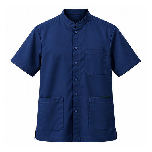 Men's bamboo barista barman medical jacket